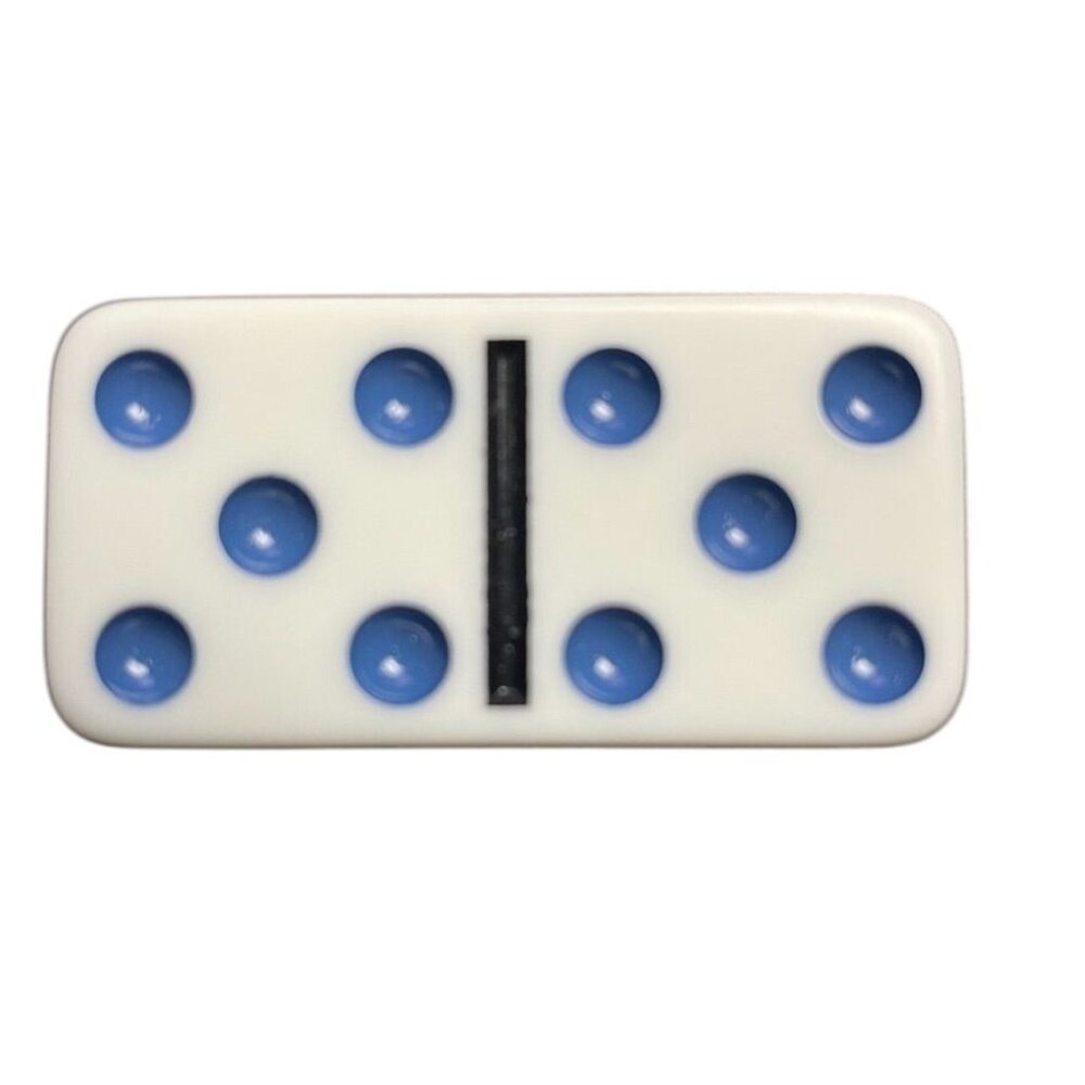 Double Twelve Dominoes Replacement Tile 5 5 Color Dot mq